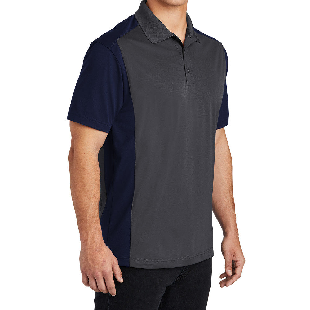 Men's Colorblock Micropique Sport Wick Polo