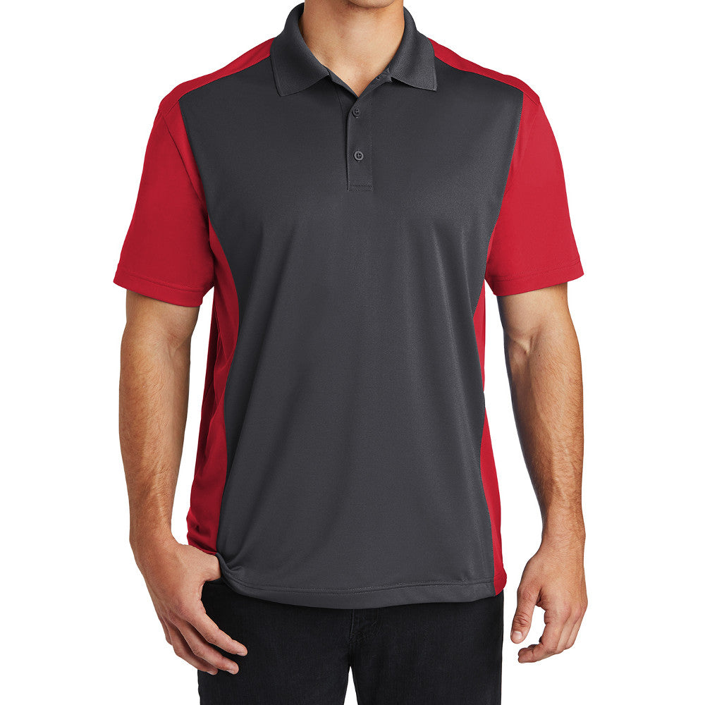 Men's Colorblock Micropique Sport Wick Polo