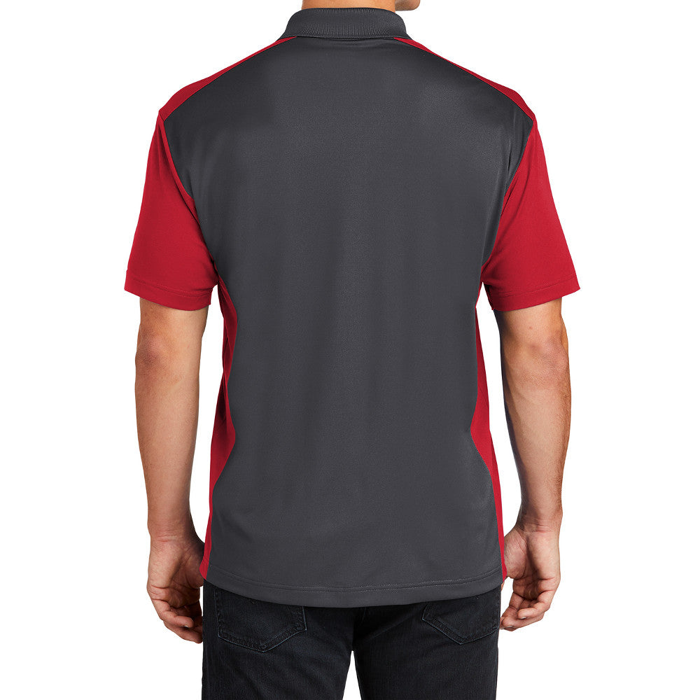 Men's Colorblock Micropique Sport Wick Polo