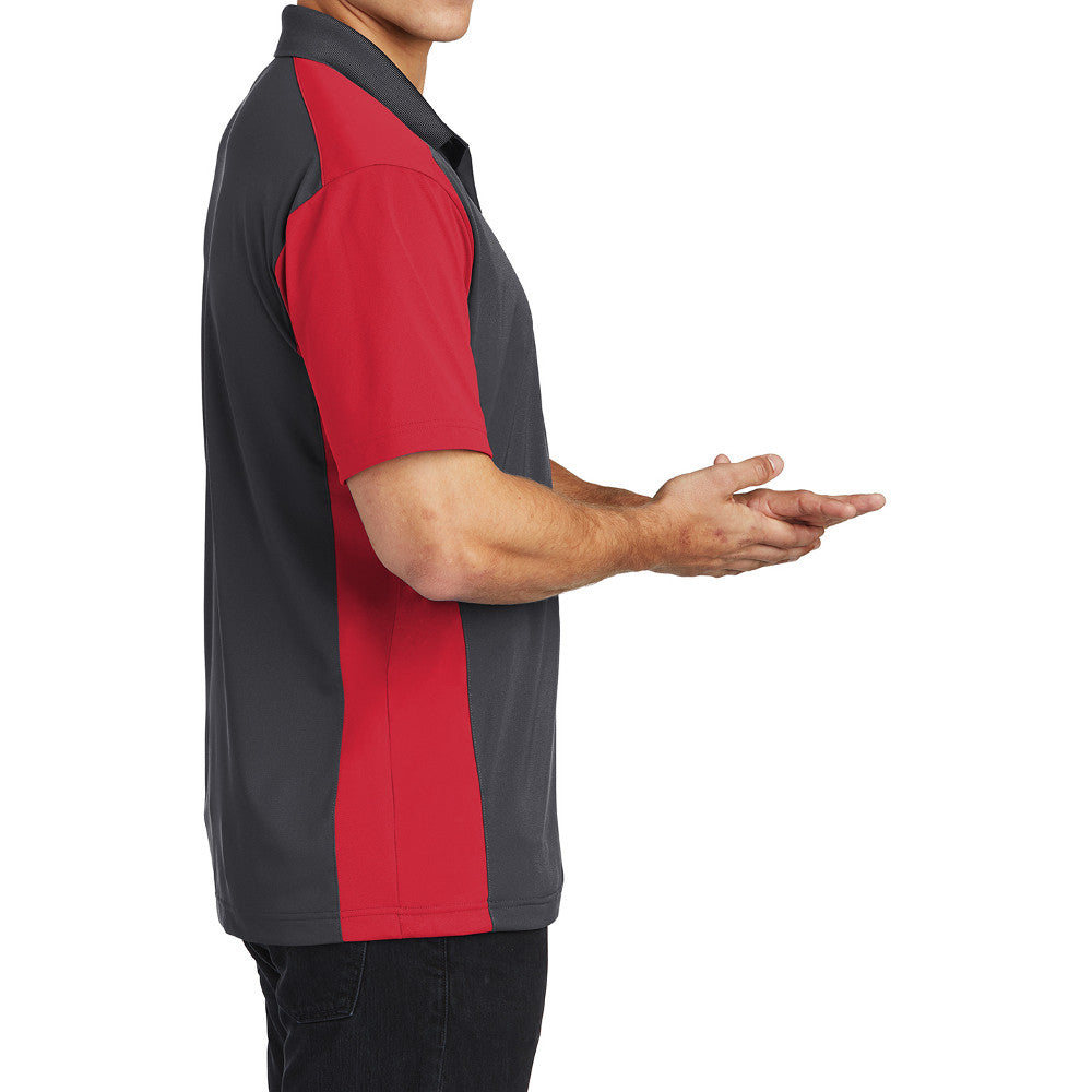Men's Colorblock Micropique Sport Wick Polo