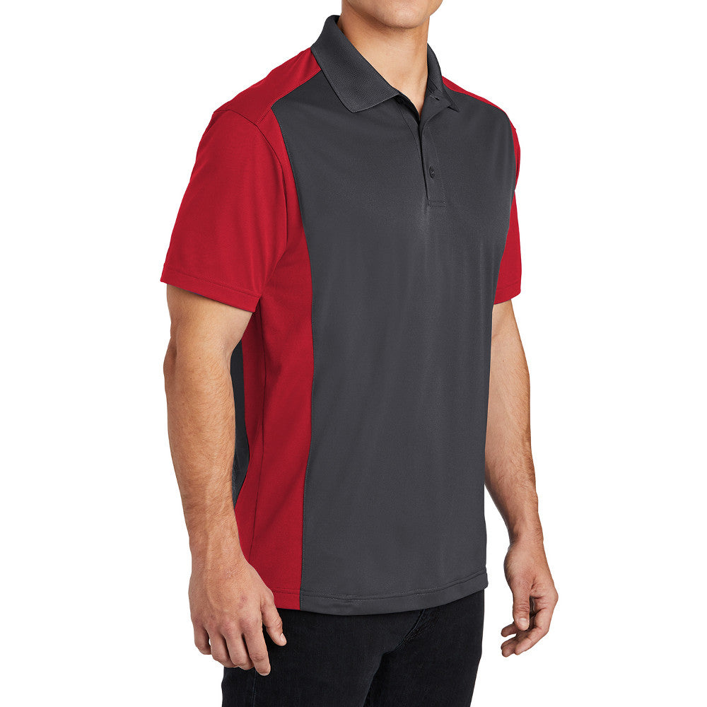 Men's Colorblock Micropique Sport Wick Polo