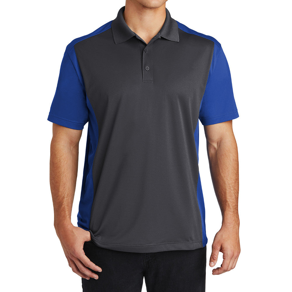 Men's Colorblock Micropique Sport Wick Polo
