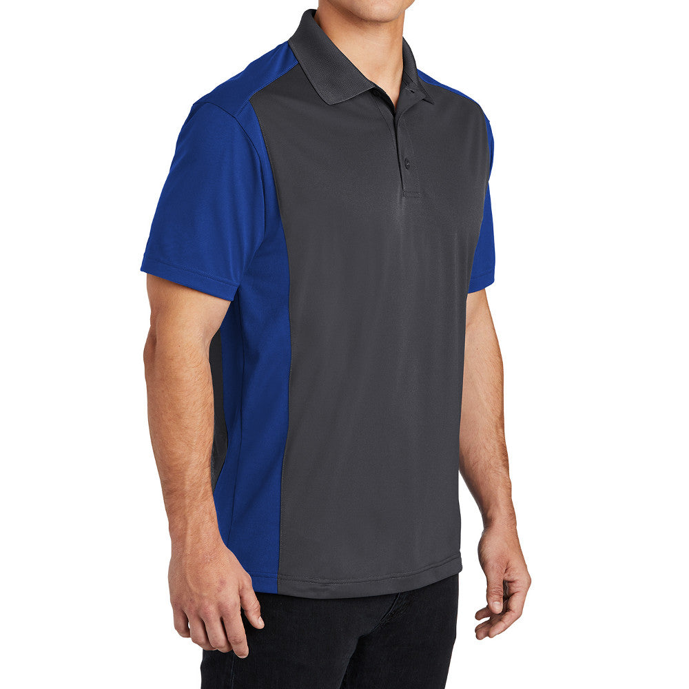 Men's Colorblock Micropique Sport Wick Polo