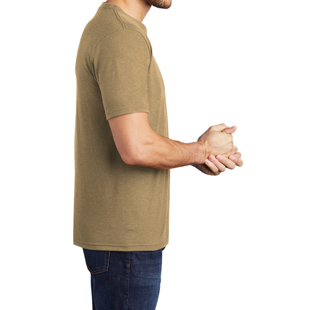 Men’s Short Sleeve Fashion Perfect Tri Crew Tee