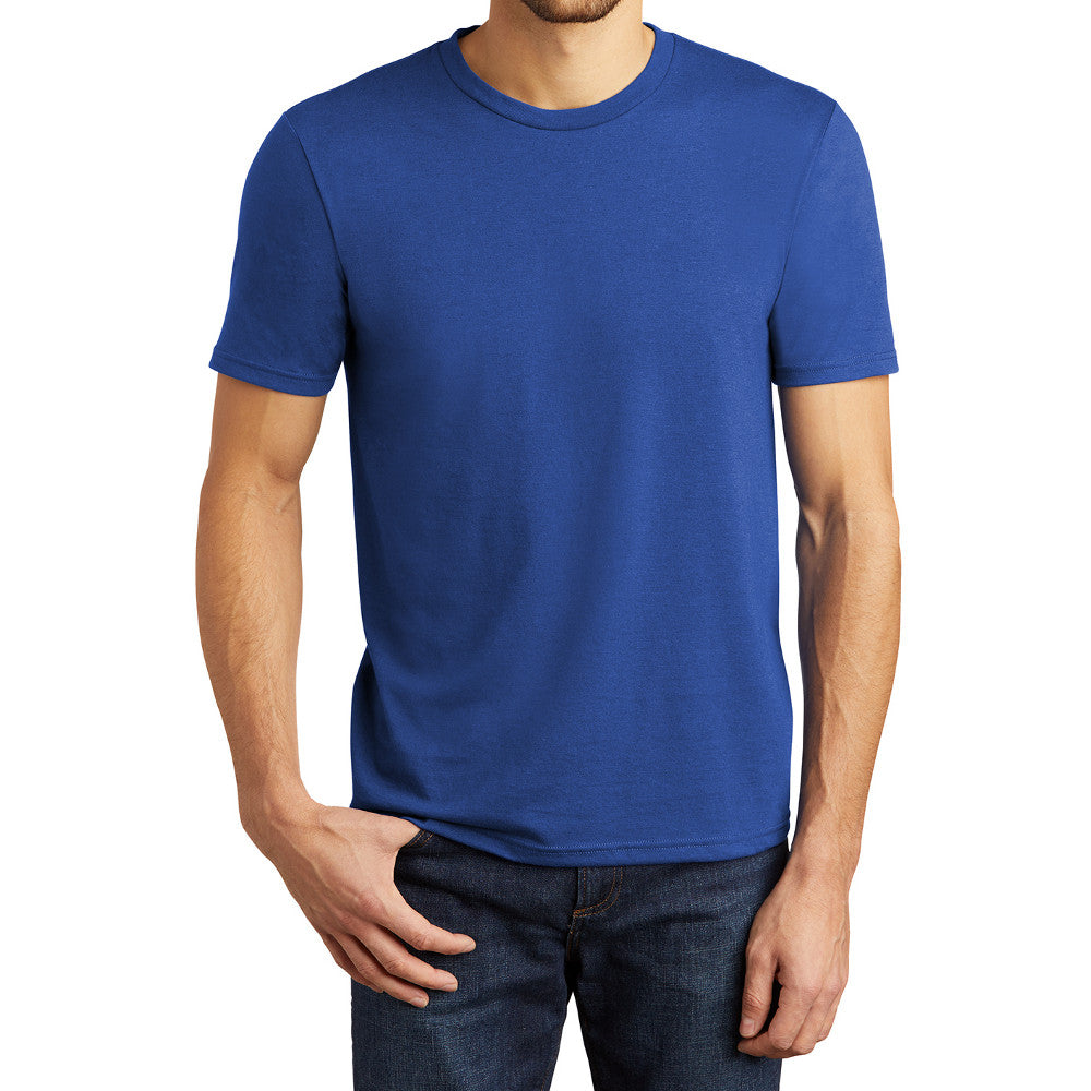 Men’s Short Sleeve Fashion Perfect Tri Crew Tee
