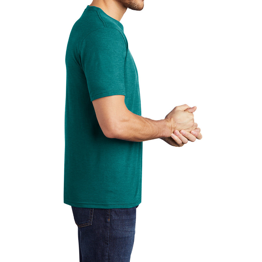 Men’s Short Sleeve Fashion Perfect Tri Crew Tee