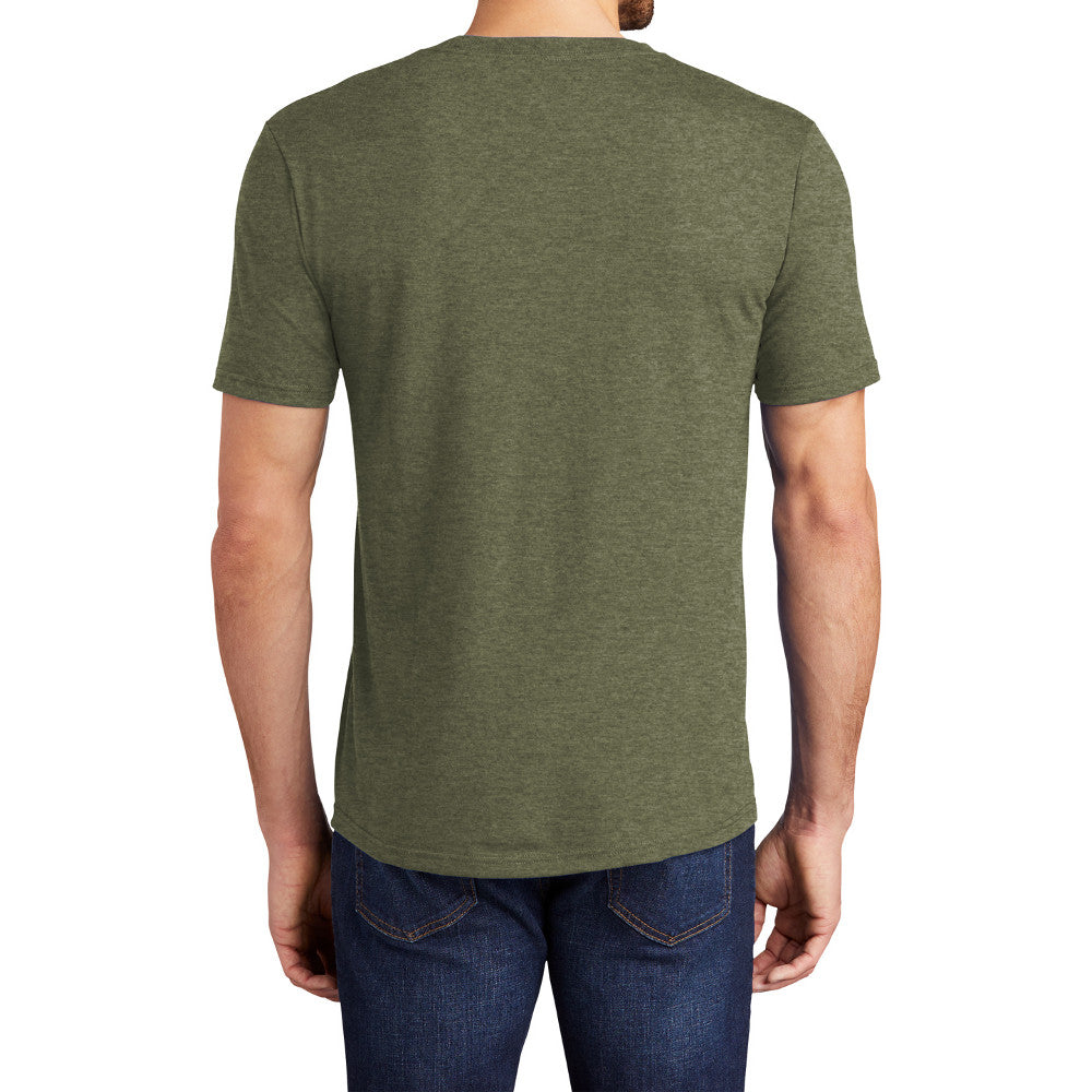 Men’s Short Sleeve Fashion Perfect Tri Crew Tee