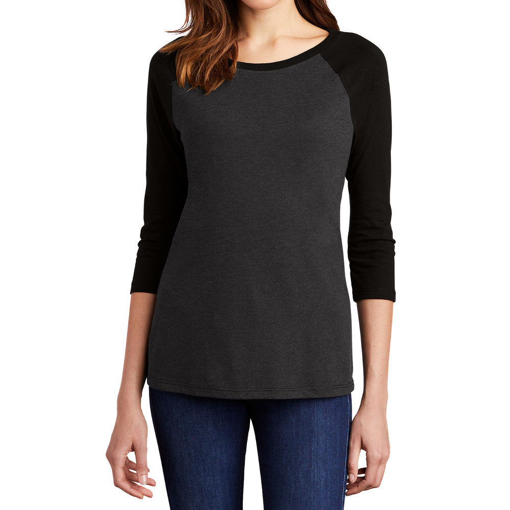 Women's Perfect Tri 3/4-Sleeve Raglan