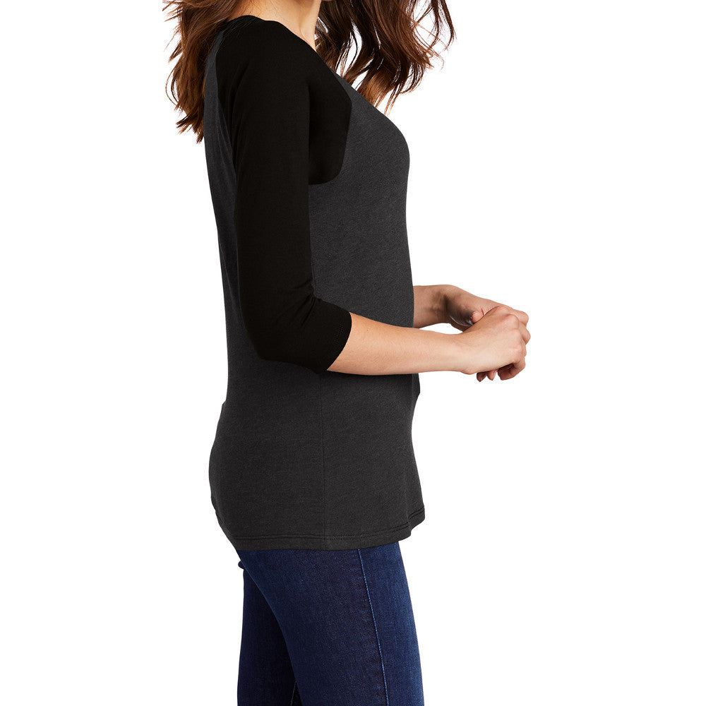 Women's Perfect Tri 3/4-Sleeve Raglan