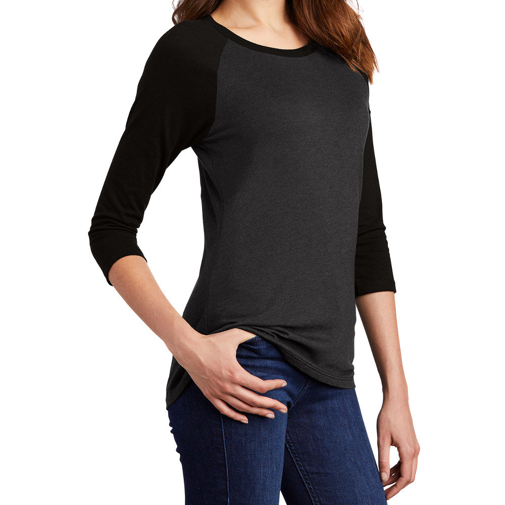 Women's Perfect Tri 3/4-Sleeve Raglan