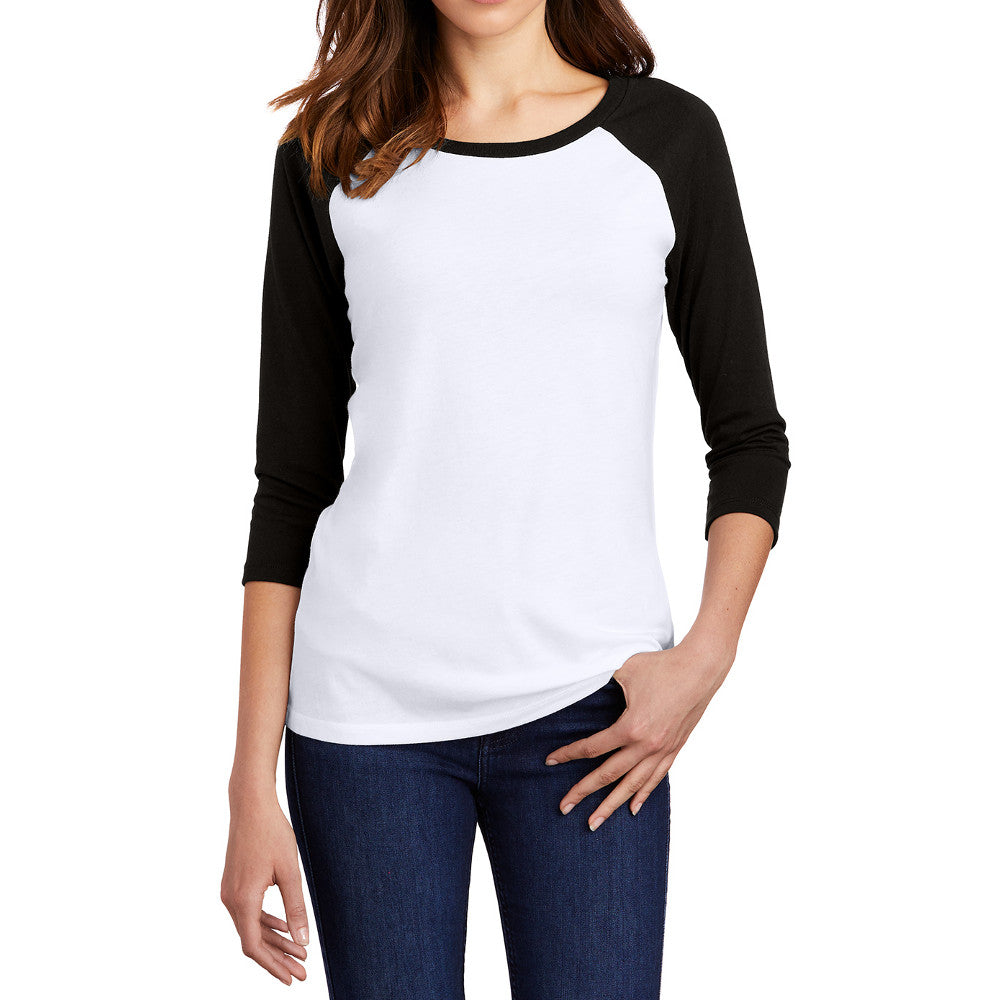 Women's Perfect Tri 3/4-Sleeve Raglan