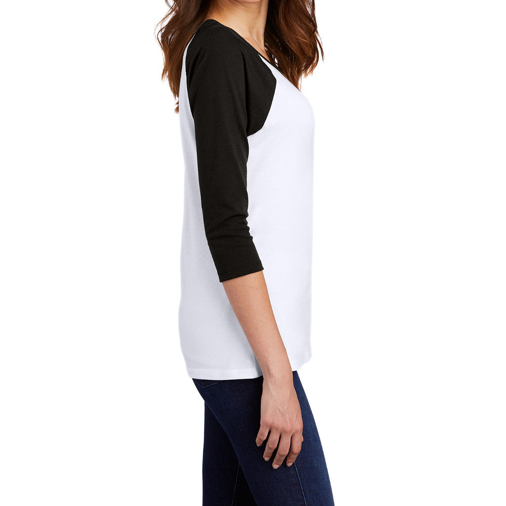 Women's Perfect Tri 3/4-Sleeve Raglan