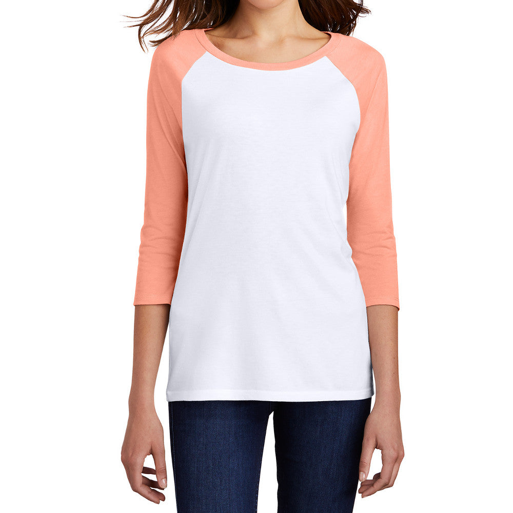 Women's Perfect Tri 3/4-Sleeve Raglan