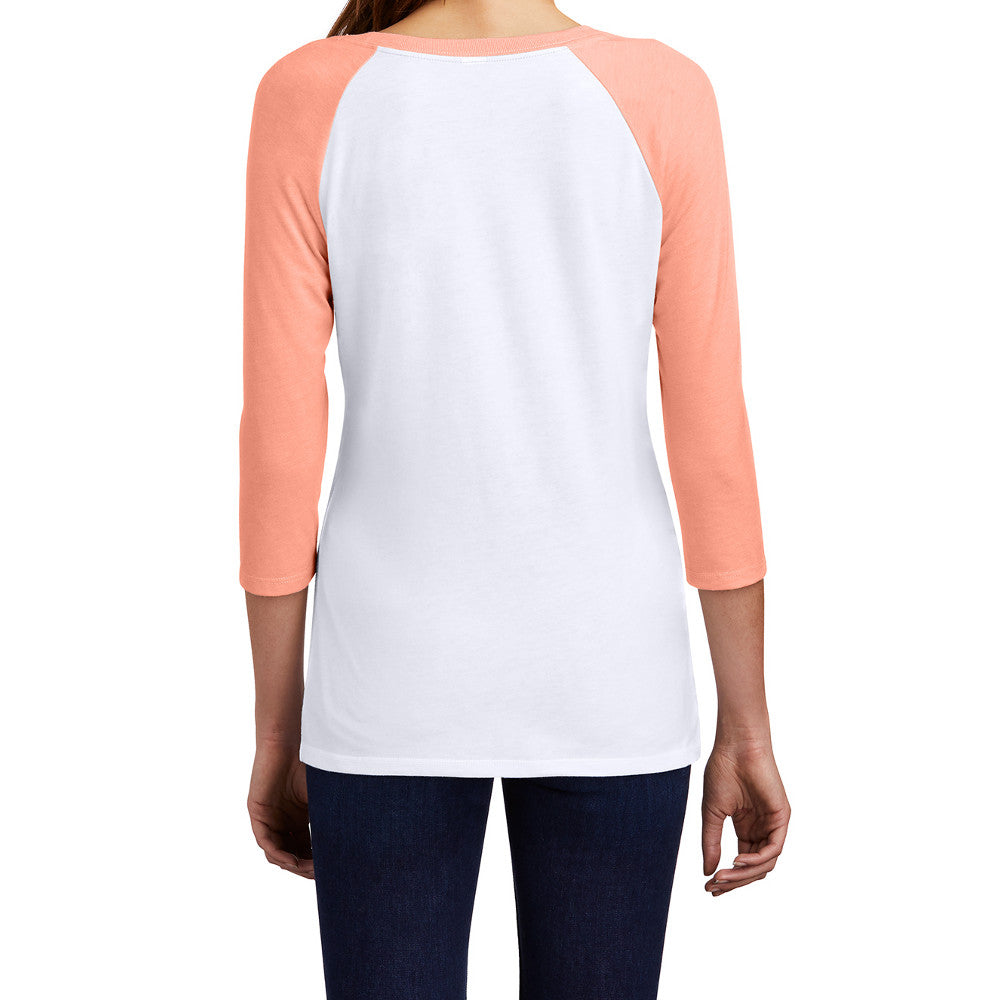 Women's Perfect Tri 3/4-Sleeve Raglan