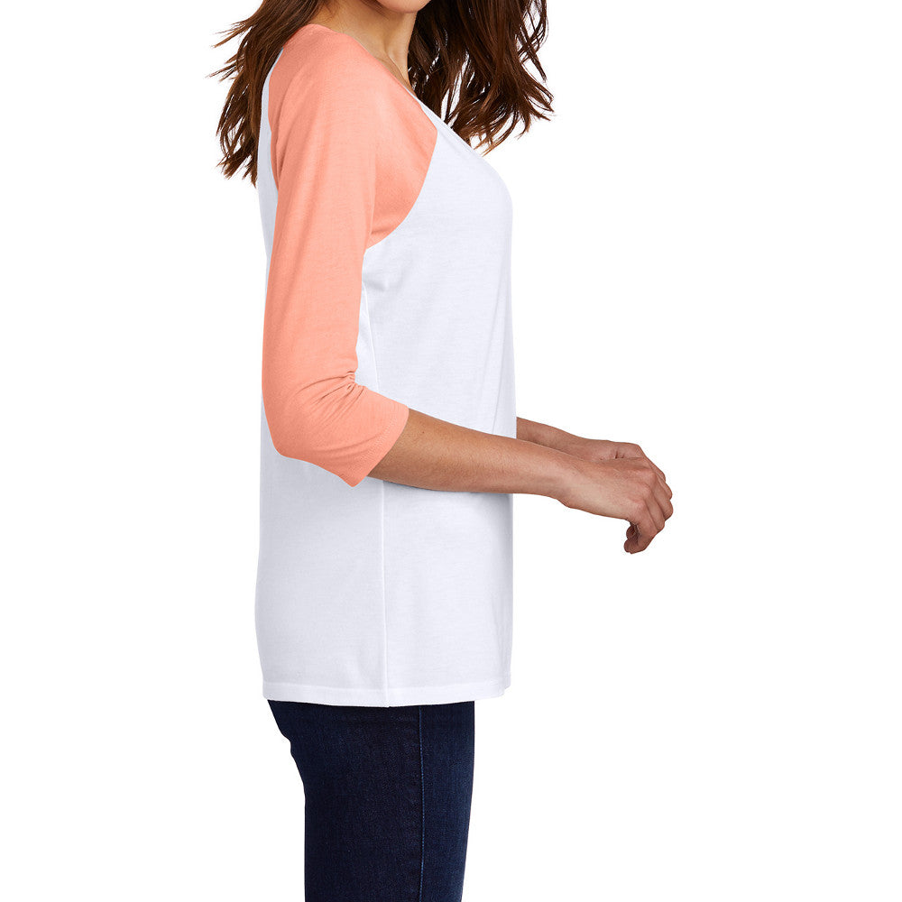 Women's Perfect Tri 3/4-Sleeve Raglan