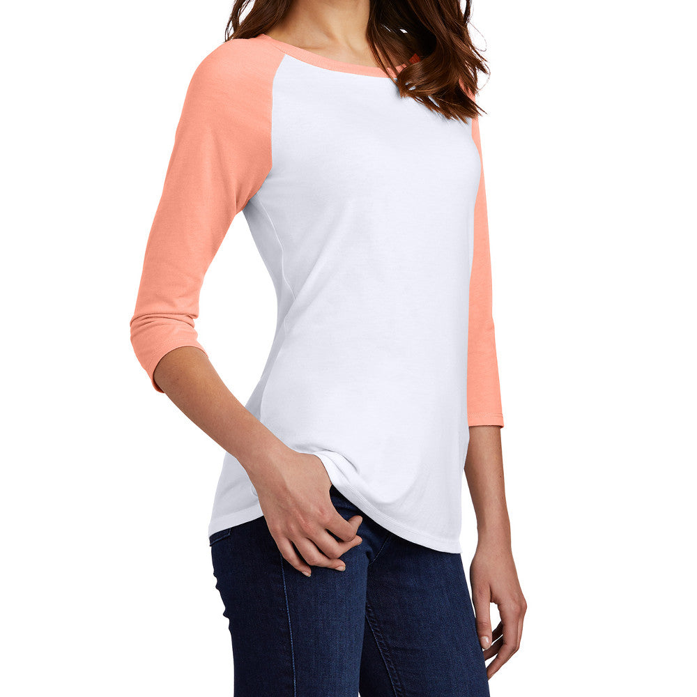 Women's Perfect Tri 3/4-Sleeve Raglan