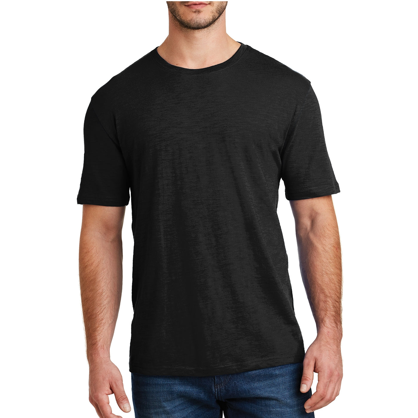 Men's Super Slub Crew Tee - Black