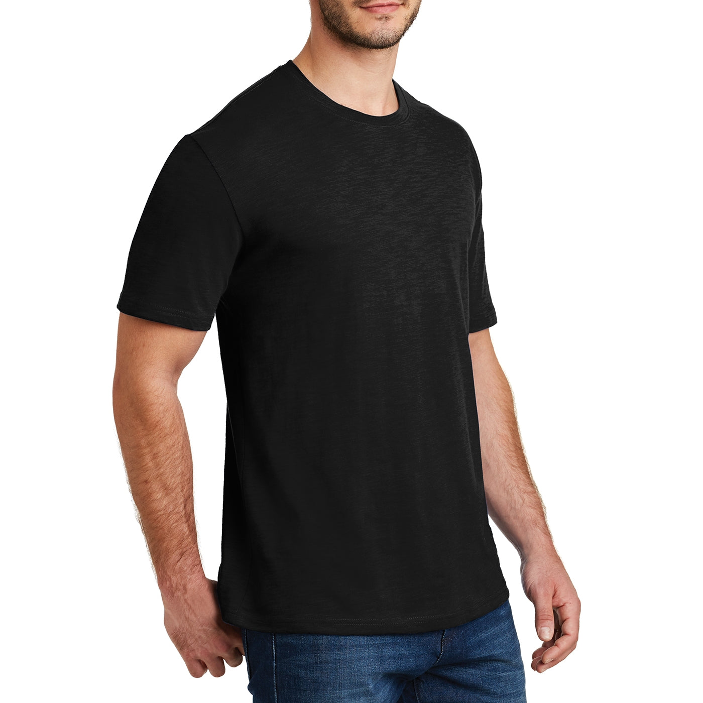 Men's Super Slub Crew Tee - Black