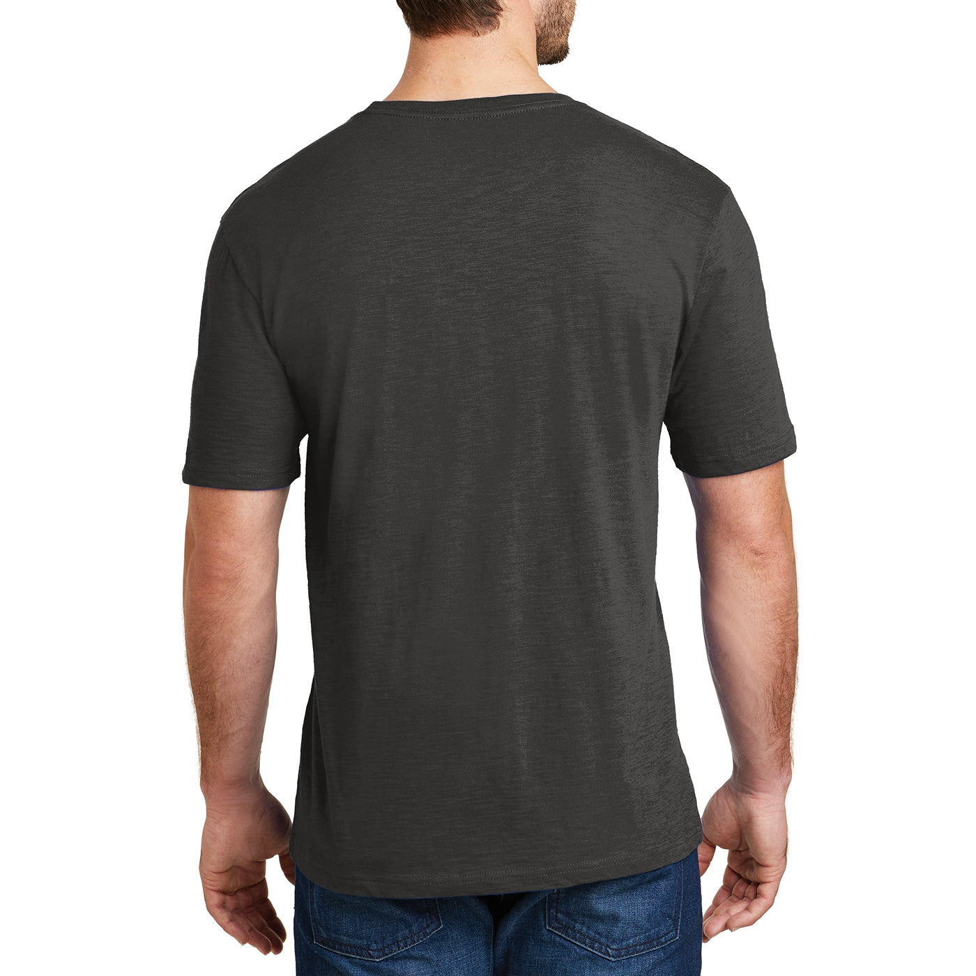 Men's Super Slub Crew Tee - Charcoal