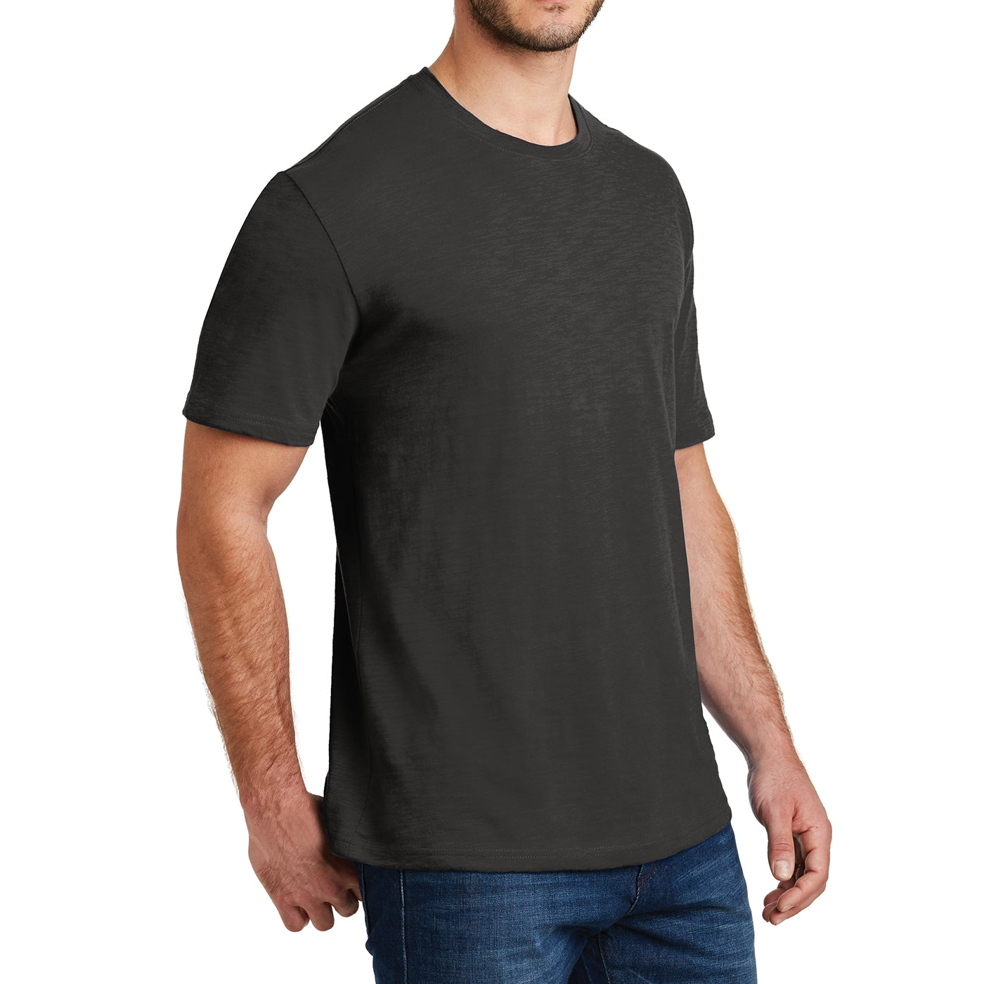 Men's Super Slub Crew Tee - Charcoal