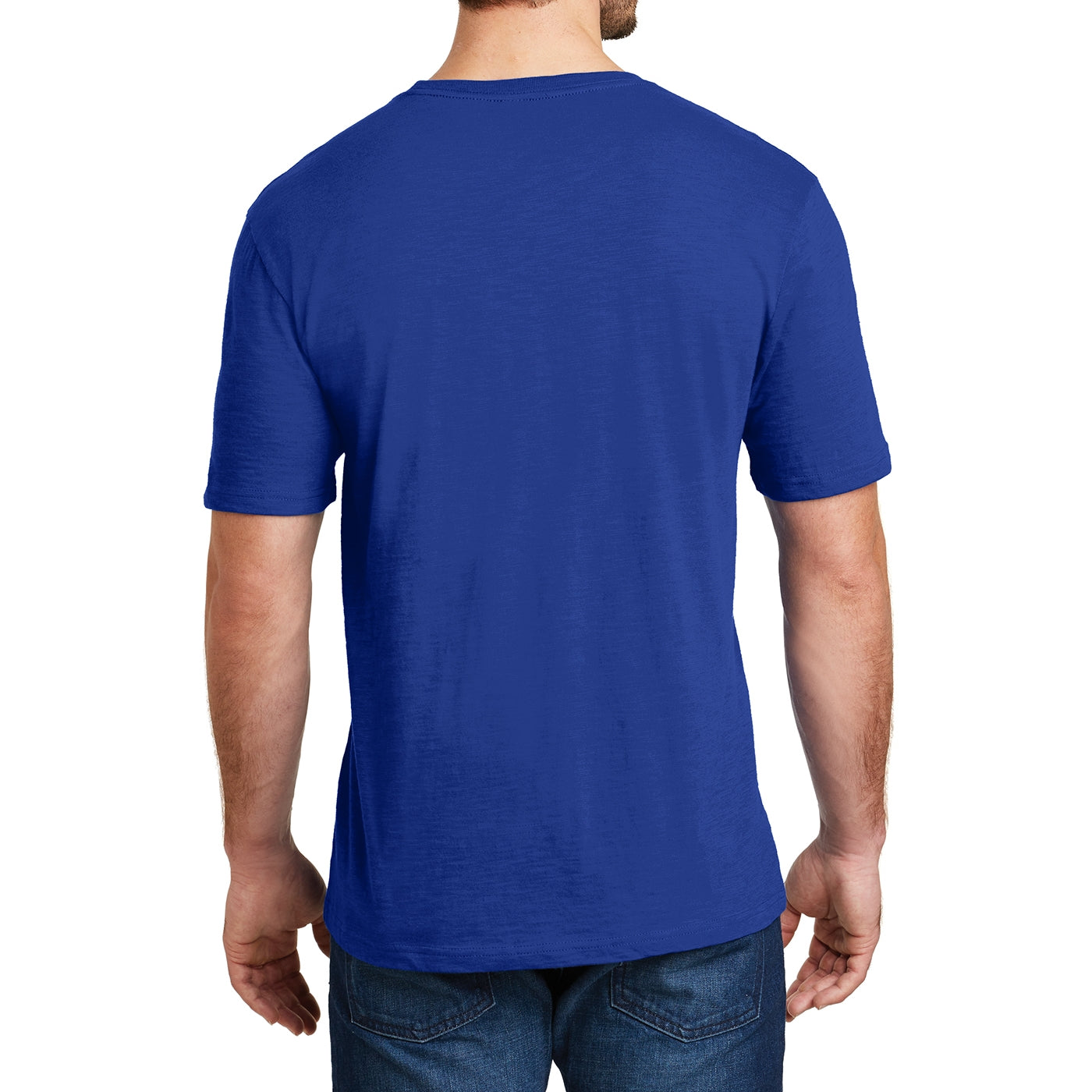 Men's Super Slub Crew Tee - Deep Royal