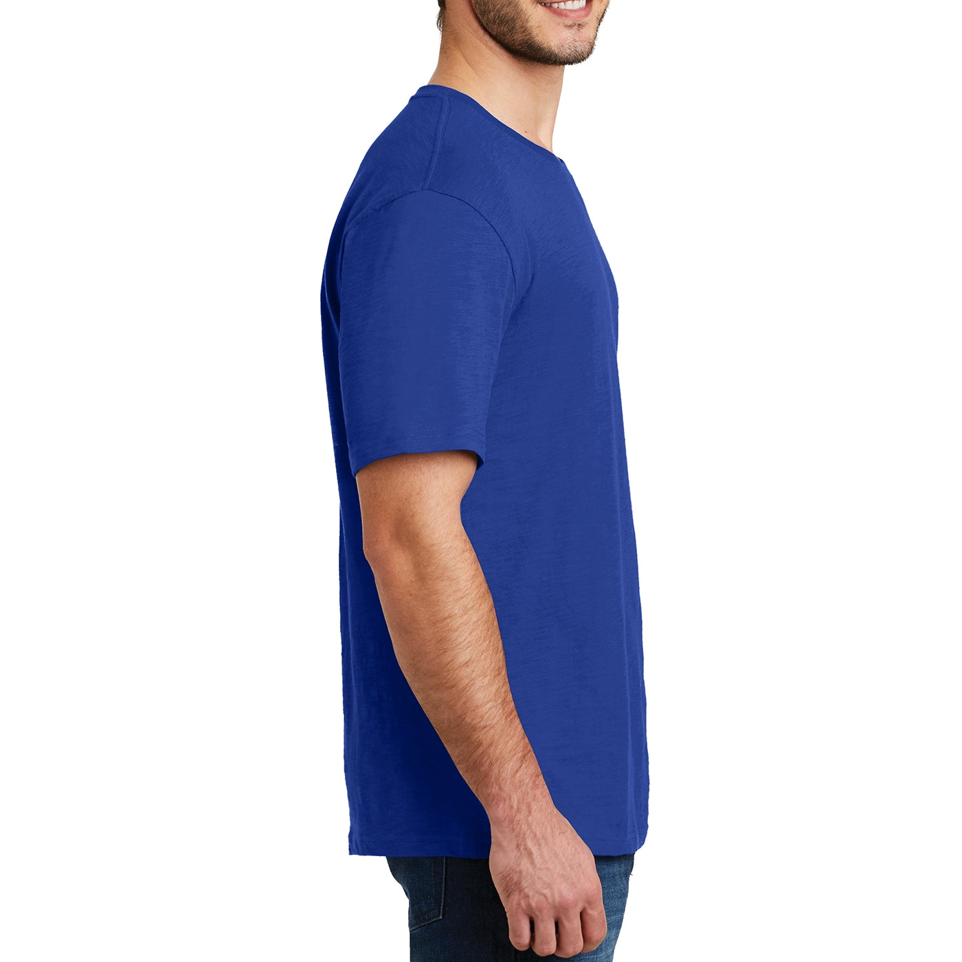Men's Super Slub Crew Tee - Deep Royal