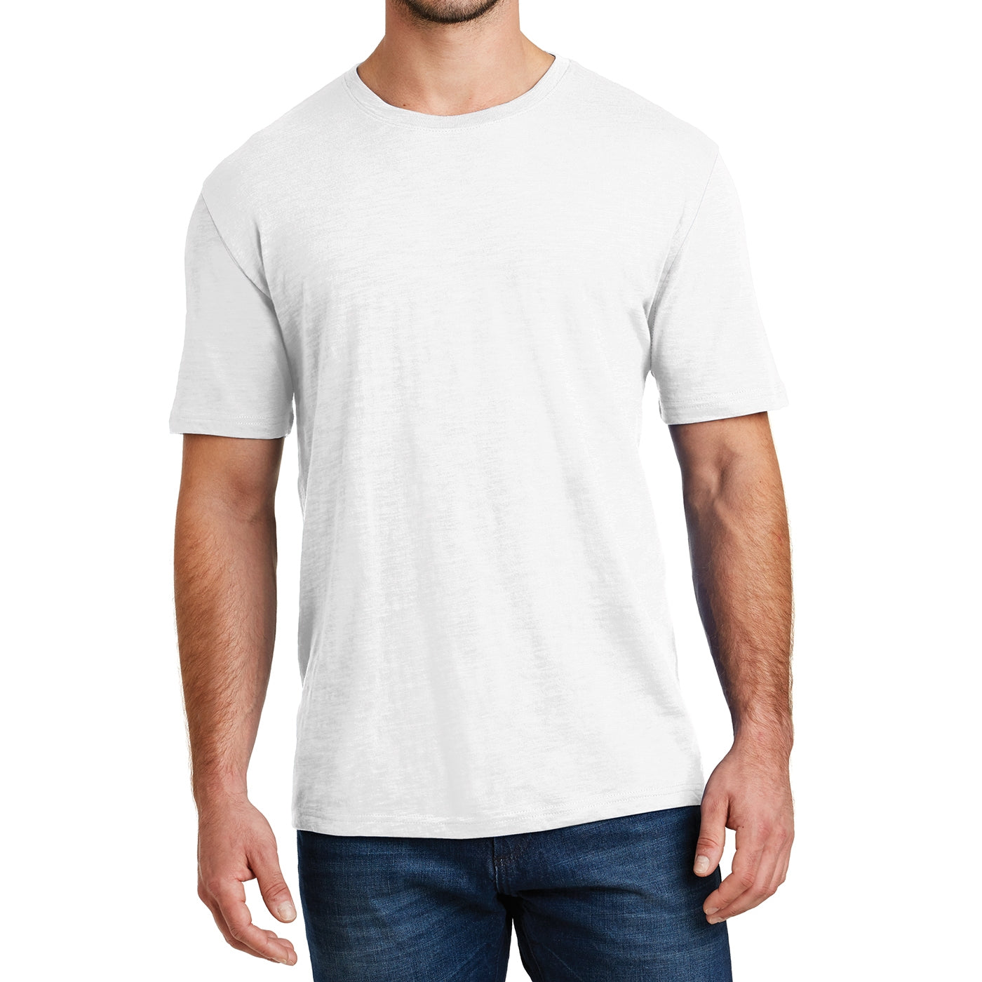 Men's Super Slub Crew Tee - White