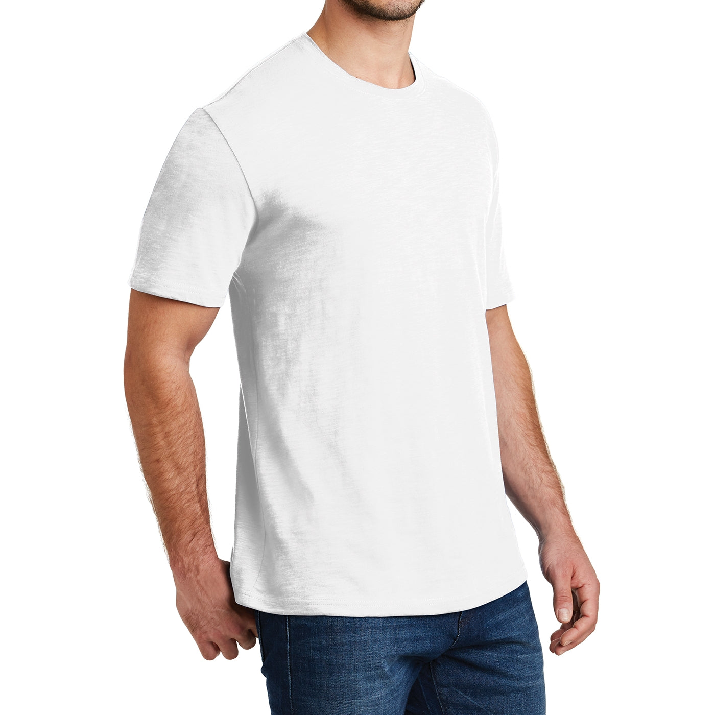 Men's Super Slub Crew Tee - White