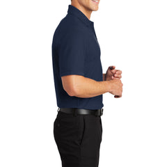 Men's Short Sleeve Core Classic Pique Polo Shirt for Everyday Wear