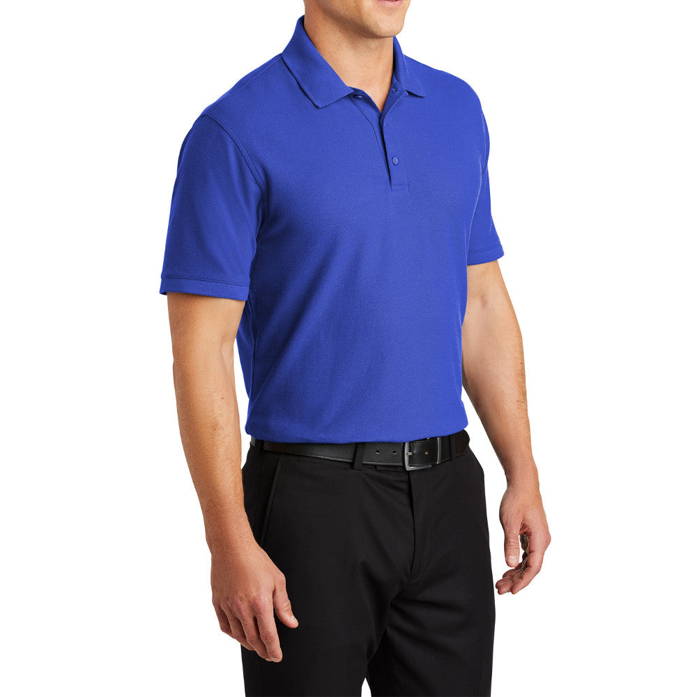 Men's Short Sleeve Core Classic Pique Polo Shirt for Everyday Wear