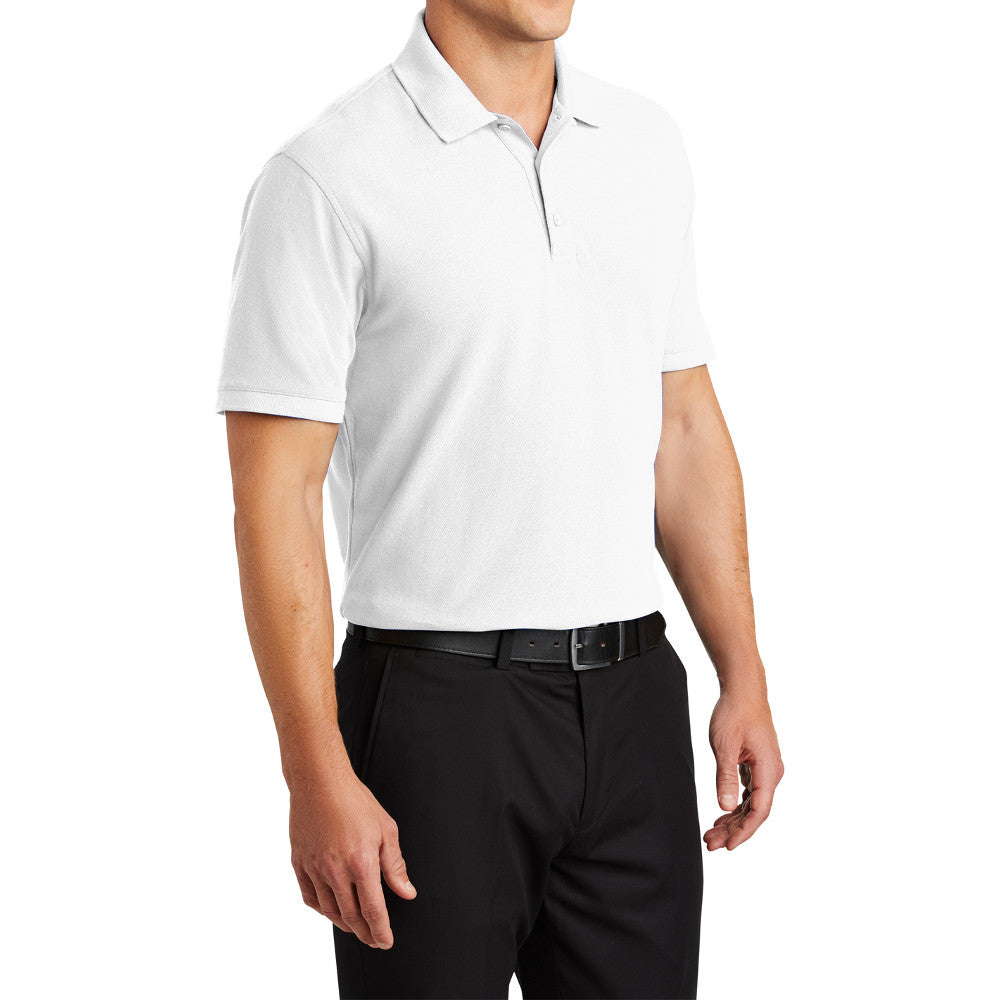 Men's Short Sleeve Core Classic Pique Polo Shirt for Everyday Wear