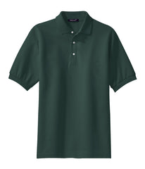 Mafoose Men's 100% Pima Cotton Polo Shirt Dark Green-Front