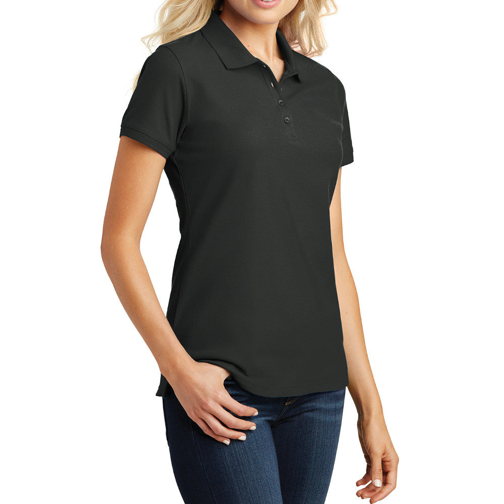 Women's Short Sleeves Core Classic Pique Polo T-Shirt Everyday Wear