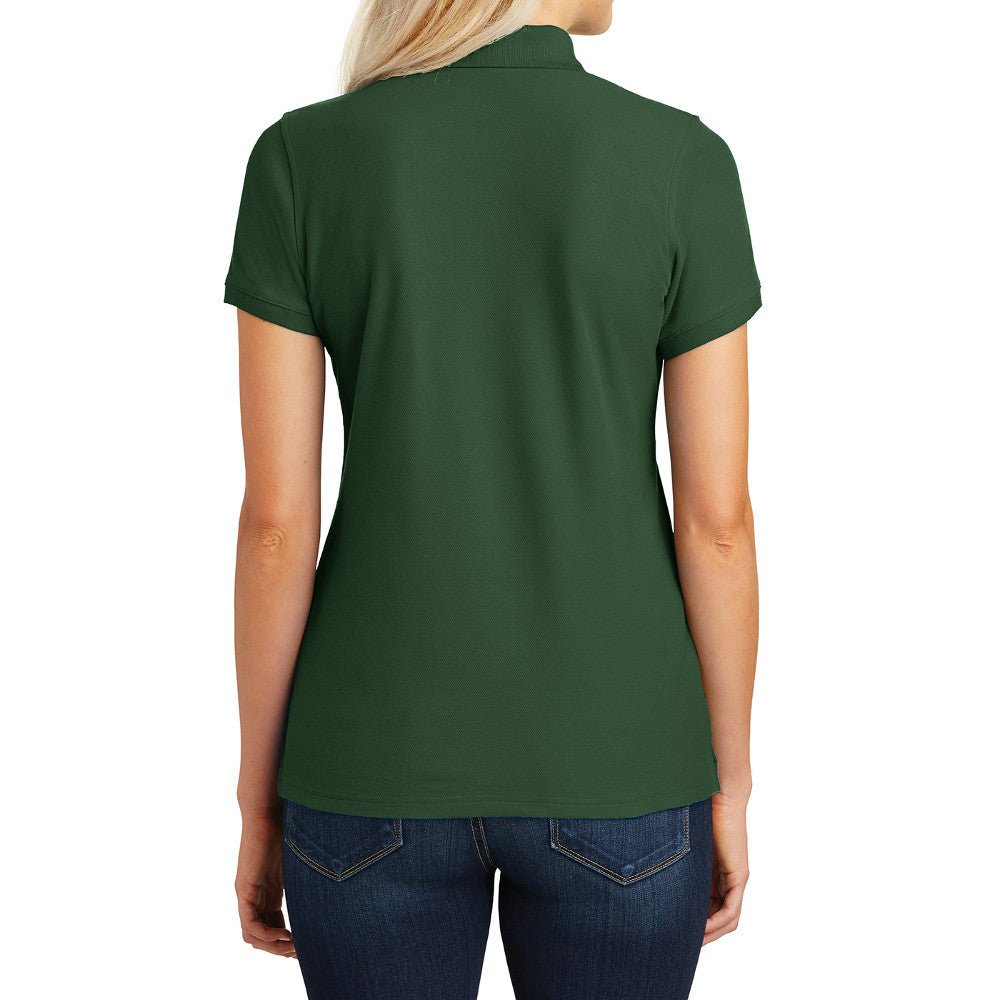 Women's Short Sleeves Core Classic Pique Polo T-Shirt Everyday Wear