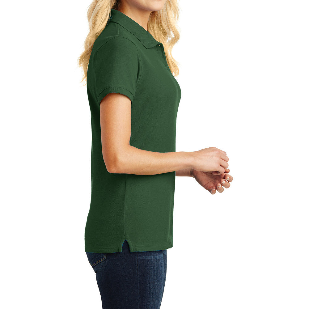 Women's Short Sleeves Core Classic Pique Polo T-Shirt Everyday Wear
