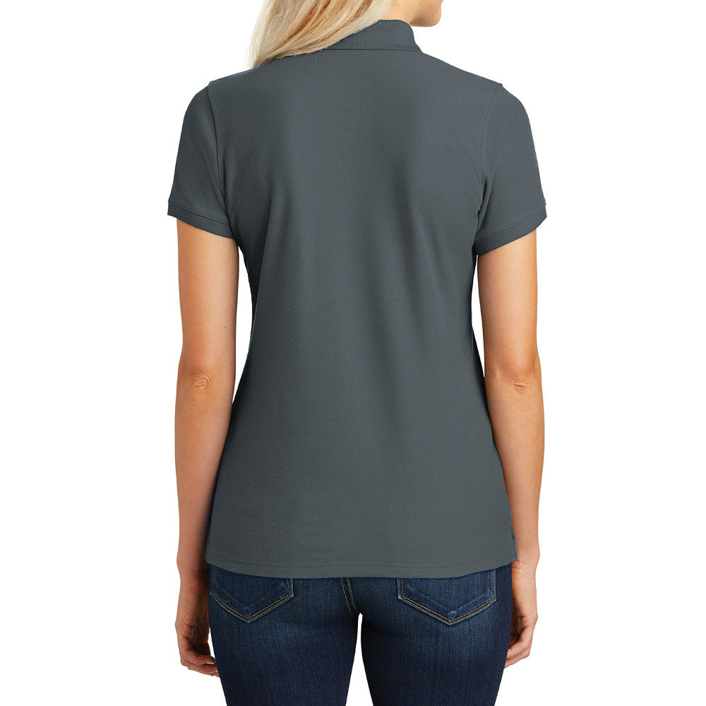Women's Short Sleeves Core Classic Pique Polo T-Shirt Everyday Wear
