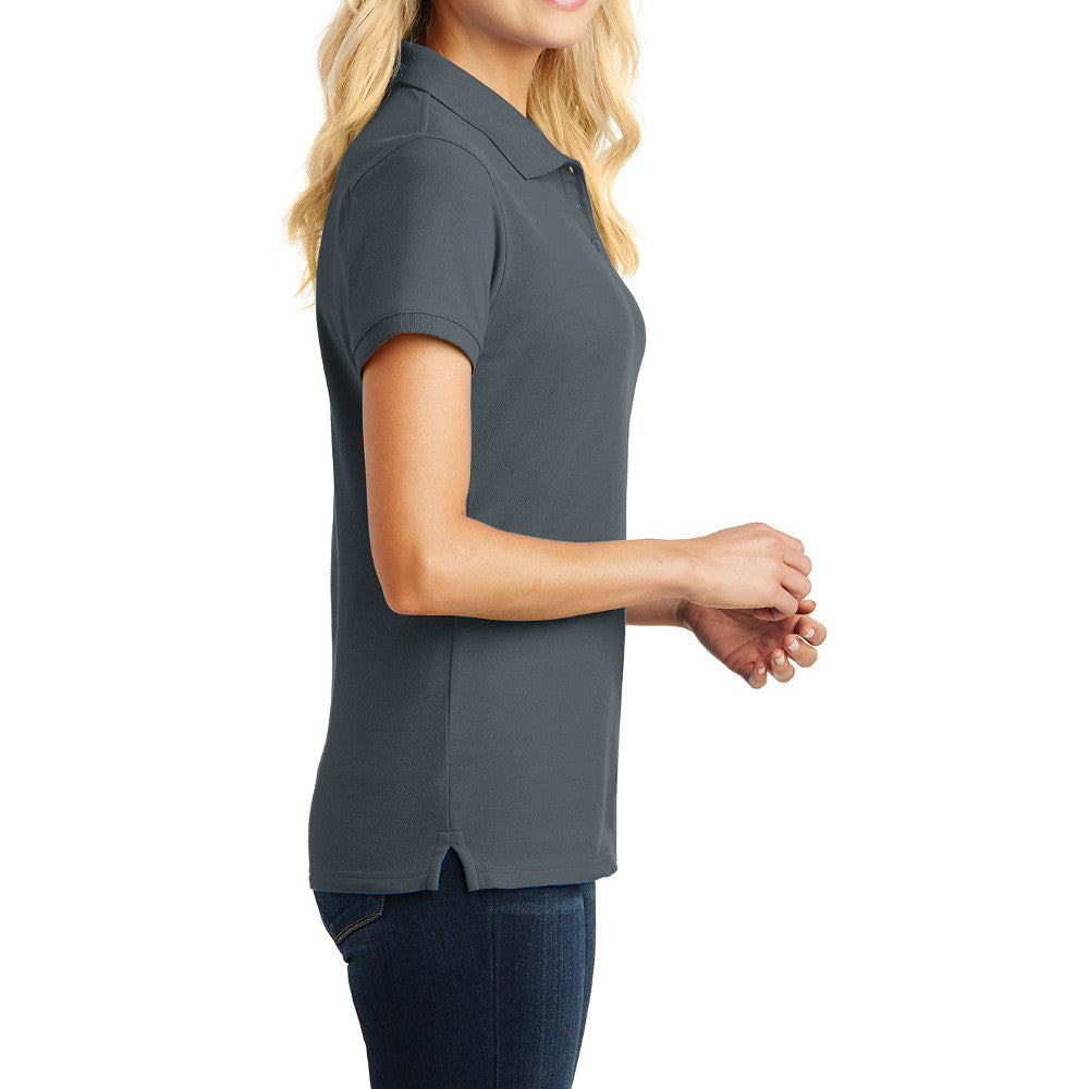 Women's Short Sleeves Core Classic Pique Polo T-Shirt Everyday Wear