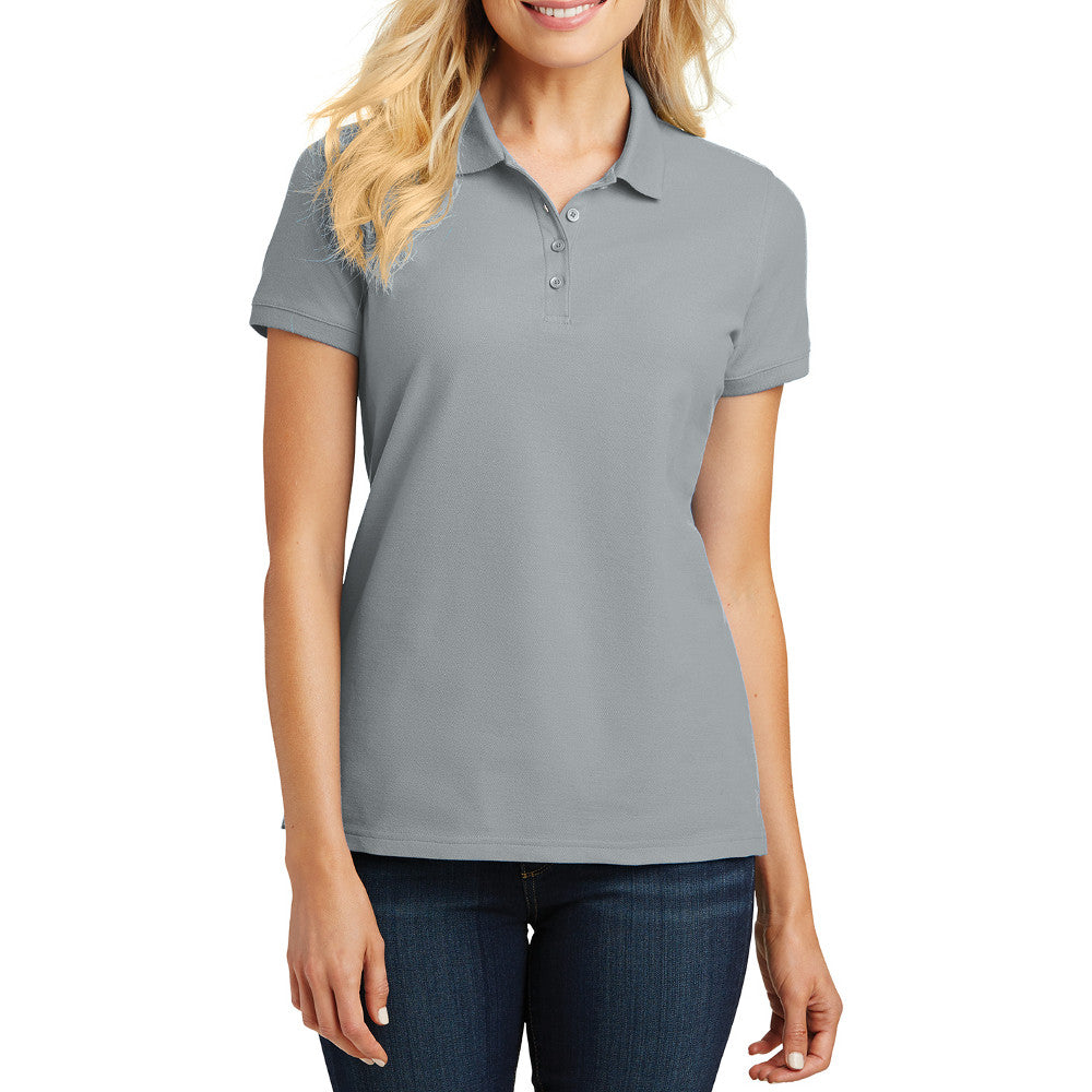 Women's Short Sleeves Core Classic Pique Polo T-Shirt Everyday Wear