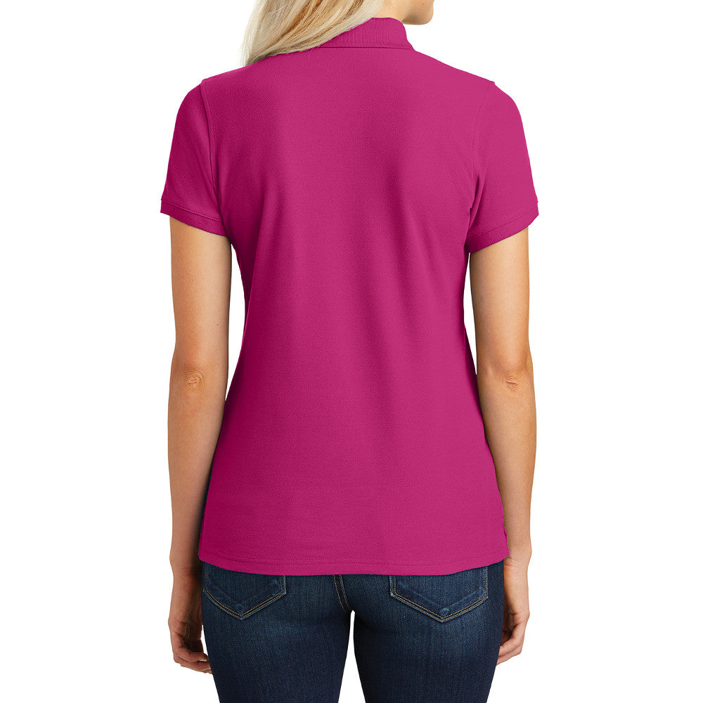 Women's Short Sleeves Core Classic Pique Polo T-Shirt Everyday Wear
