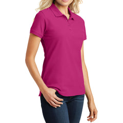 Women's Short Sleeves Core Classic Pique Polo T-Shirt Everyday Wear