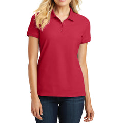 Women's Short Sleeves Core Classic Pique Polo T-Shirt Everyday Wear