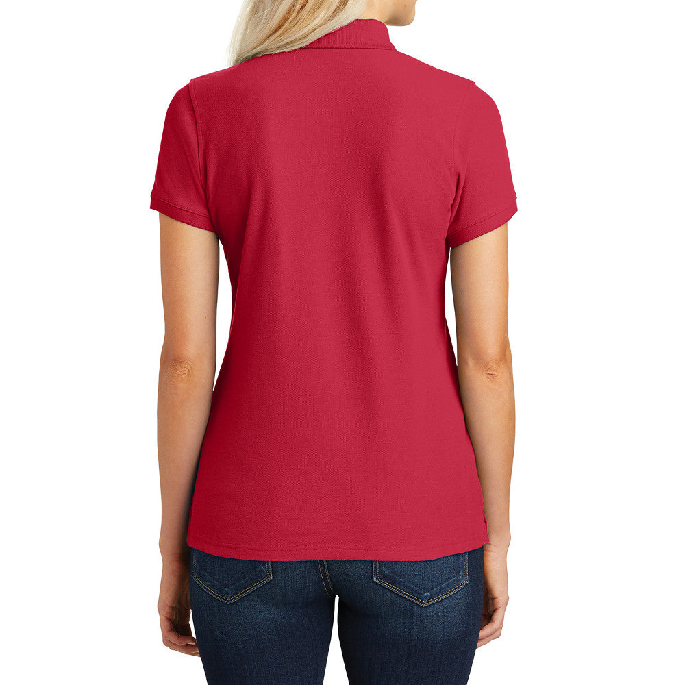 Women's Short Sleeves Core Classic Pique Polo T-Shirt Everyday Wear