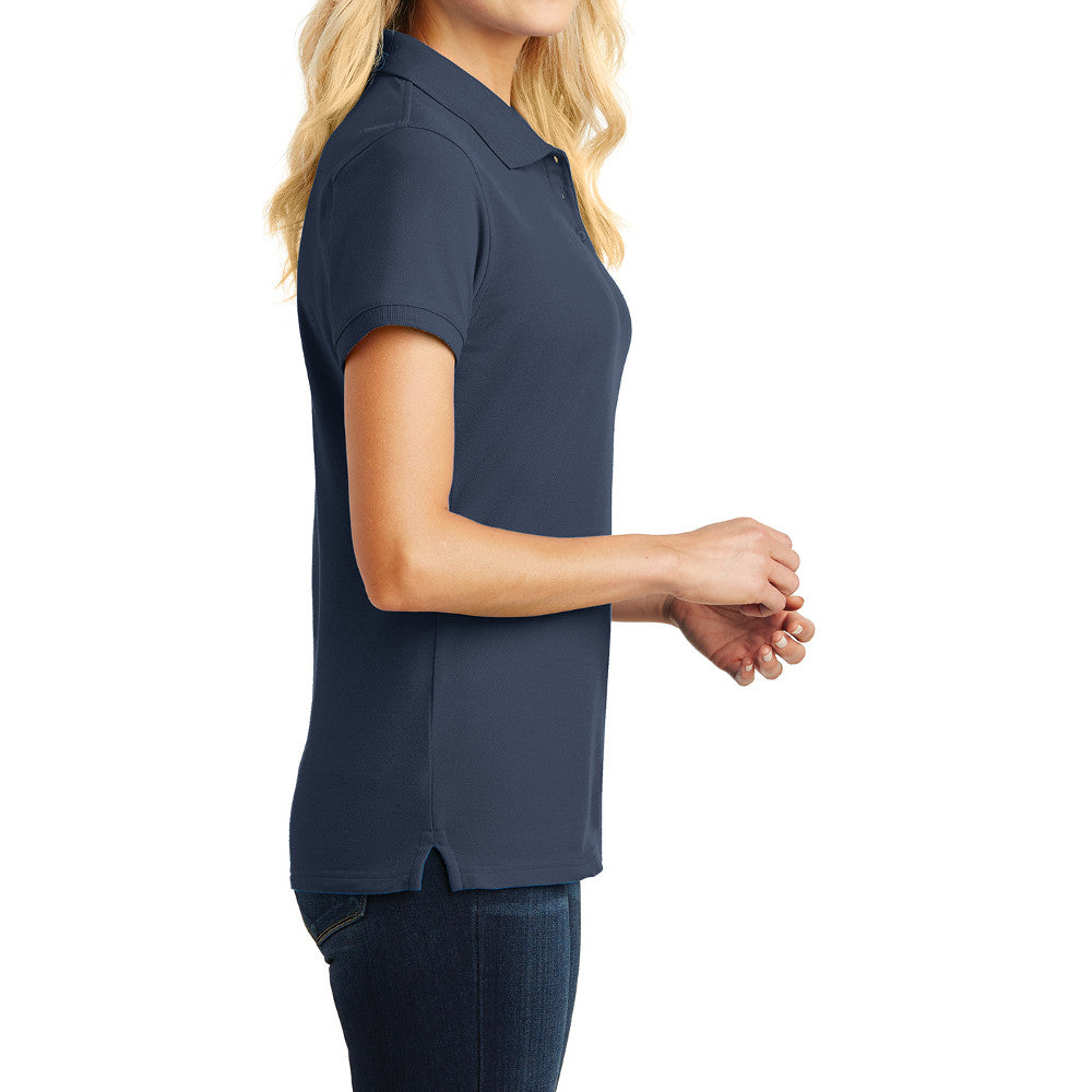 Women's Short Sleeves Core Classic Pique Polo T-Shirt Everyday Wear