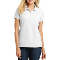Women's Short Sleeves Core Classic Pique Polo T-Shirt Everyday Wear