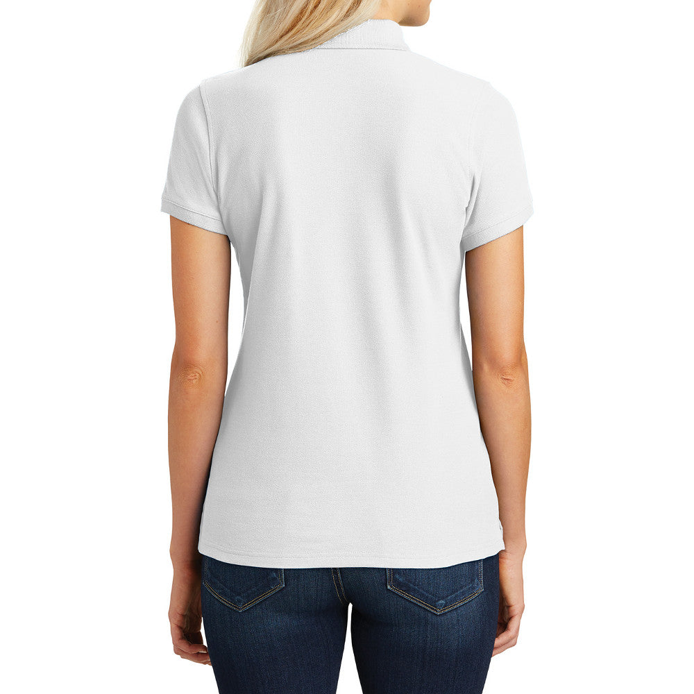 Women's Short Sleeves Core Classic Pique Polo T-Shirt Everyday Wear
