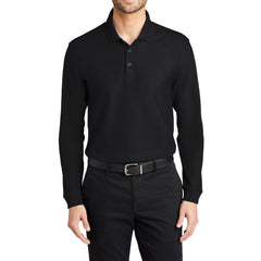 Men's Long Sleeve Core Classic Pique Polo