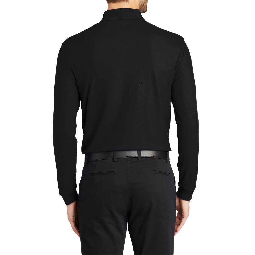 Men's Long Sleeve Core Classic Pique Polo