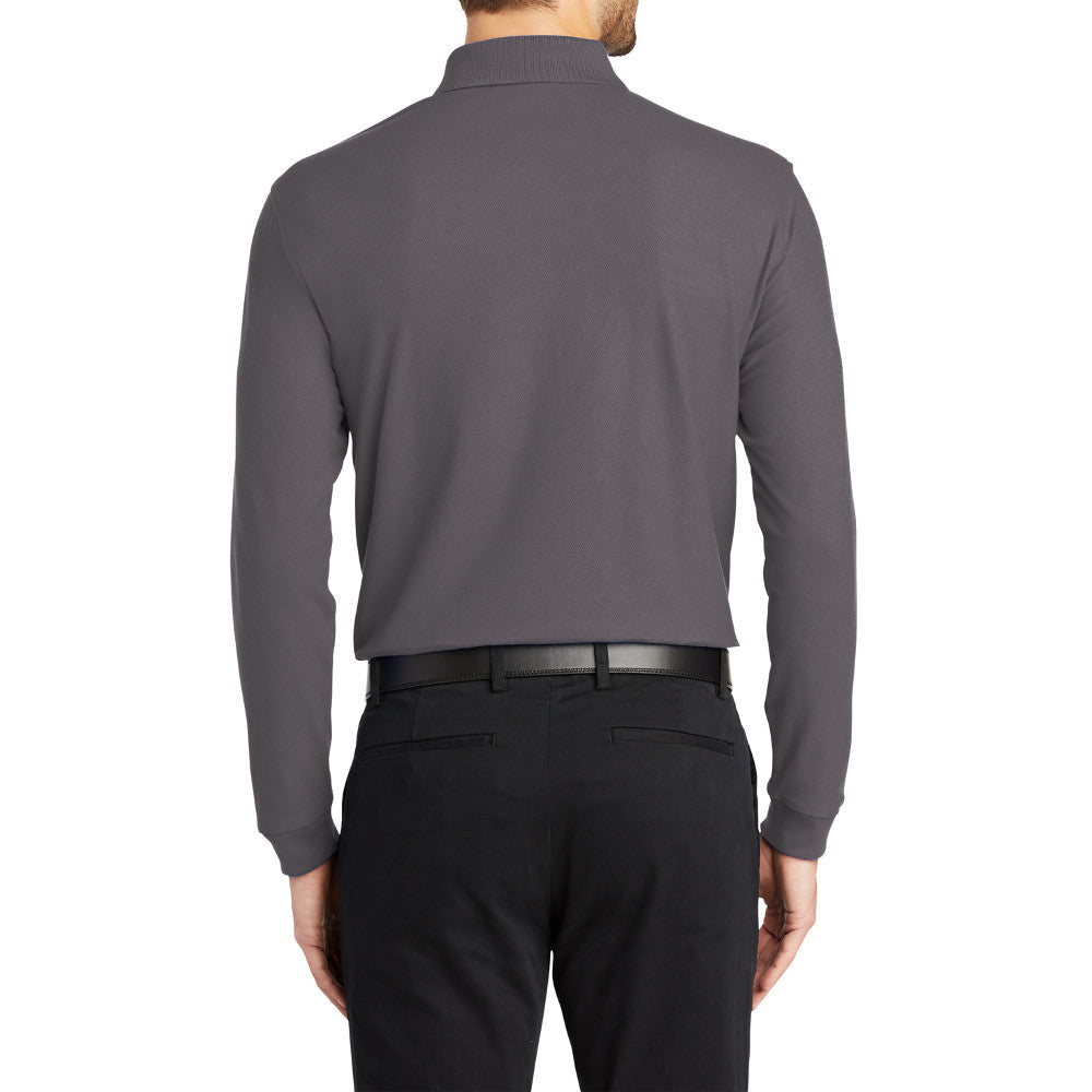 Men's Long Sleeve Core Classic Pique Polo