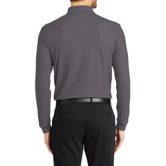 Men's Long Sleeve Core Classic Pique Polo