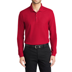 Men's Long Sleeve Core Classic Pique Polo